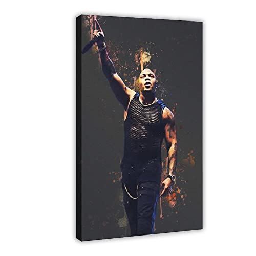 Poster Flo Rida 50x70cm tableau mural salon et chambre adulte