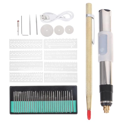 Outils de gravure sur métal pour marquer vos équipements sans effort avec le stylo électrique 25W