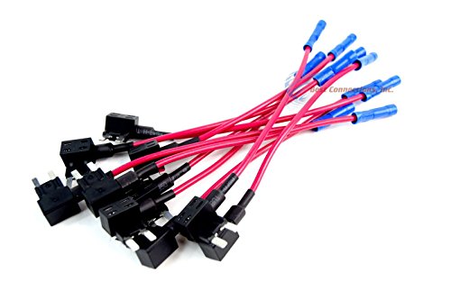 Audiopipe CQADAST16 Ast Fuse Holder 10 Pack[cqadatm16]