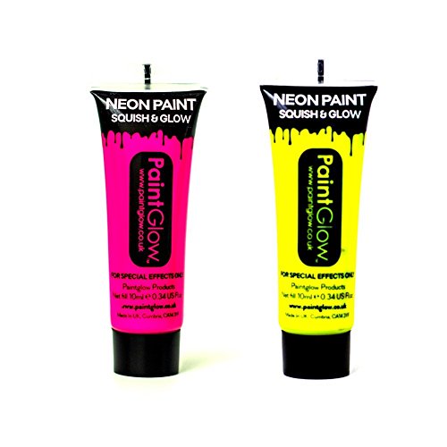 Paint Glow UV neon vernice viso e corpo 10 ml