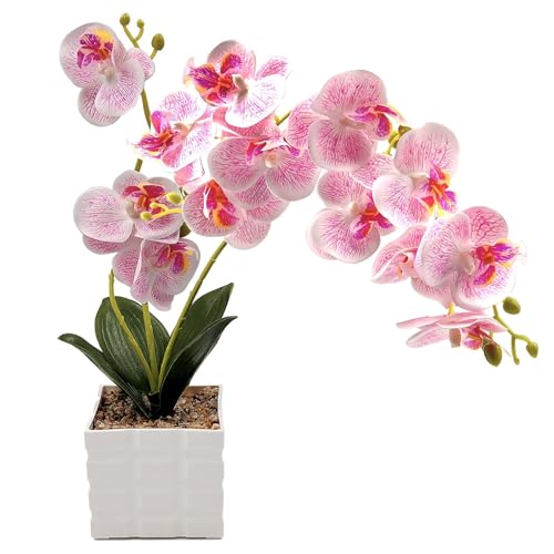 Daily Treasures Artificial Orchid Flower, 50cm, Purple