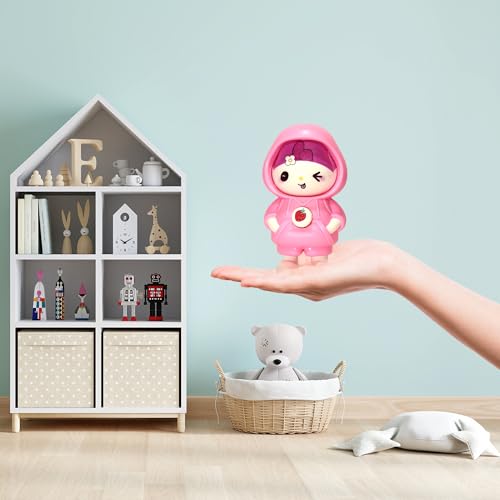 Image of WOYAX Face Changing Keychain with 3 Expressions 3D Cartoon Character ABS Toy Key Holder Unisex Keychain for Bags, Cars & Gifts Cute Action Figure for Kids & Adults