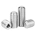 Junter 100pcs M2 x 3mm Flat Point Grub Hex Socket Set Screws Metric A2 Stainless Steel DIN913