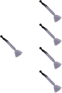 5 Peças Capacete Guarnição Trança Motocicleta Capacete Rabo De Cavalo Peruca Decorações De Cabelo Capacete Peruca Com Ventosa Capacete Tranças Com Ventosa Capacete Rabo De Cavalo