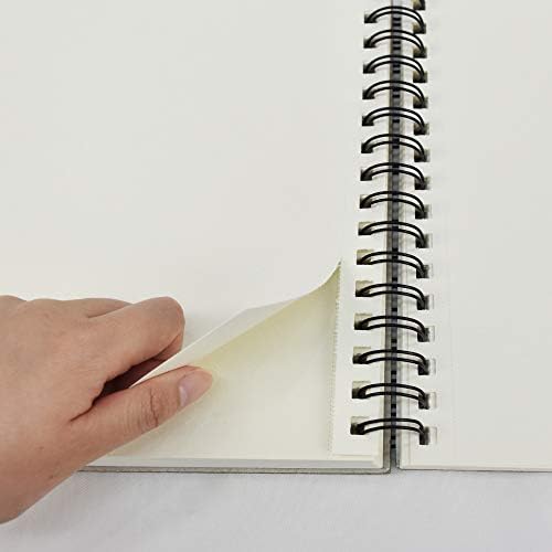 Pencilmarch Spiral Bound Artist Sketch Pad  A3 Sketchbook 180 GSM 50 Sheets Art Pad Paper for Artists, Art Book Pad for The Studio, School Or at Home