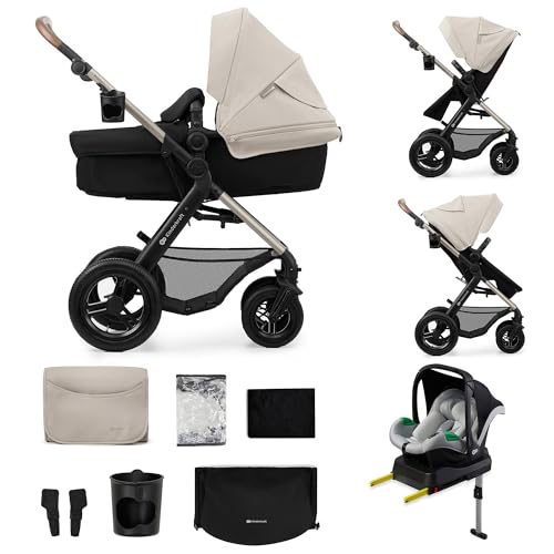 Kinderkraft MOOV2 AIR Kinderwagen 4 in 1 Kinderwagenset bis 26 kg mit...