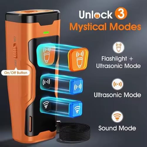 犬の樹皮抑止装置、犬のための超音波アンチ吠え装置、自分や隣人の犬の吠え声を止める、ポータブル犬の訓練装置、屋内&amp;屋外での使用