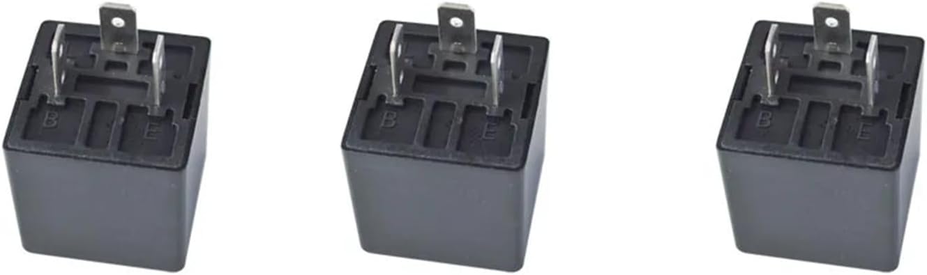 12V 3-Pin CF13 JL-02 0.02A 20A Car Flasher Relay for LED Fix Turn Signal Hyper Flash(3 PCS Relay)