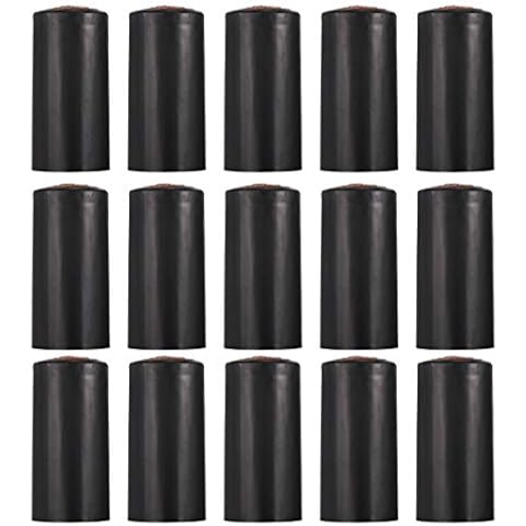 NUOBESTY 100 Unids Vino Tapa Termocontraíble Botella de Vino Desechable Tapa de Película de Sellado Tapa de Botella Embalaje Artesanal Envoltura Retráctil Cover