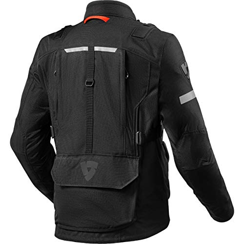 Revit Sand 4 H2O Giacca tessile moto Nero/Nero XL