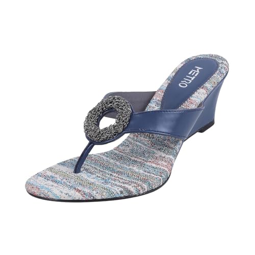 Image of Metro Women Wedge Heel Fashion Sandal