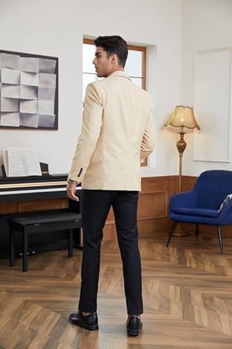 Men's Tuxedos Suit 3 Piece Slim Fit Tuxedo for Men Wedding Double Breasted Suits Prom Suit4