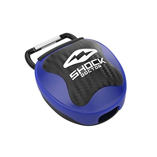 Shock Doctor Erwachsene Mundschutz Hygienebox, blau, 11+