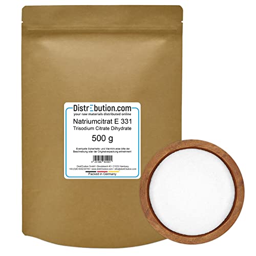 Natriumcitrat 500g Lebensmittelqualität E331 Trinatriumcitrat Tri...