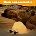 YISUN Cloud Night Light, Cute Silicone Nightlight for Baby Toddler, Rechargeable LED Nursery Lamp with Timer, 3 Level Dimmable Soft Squishy Night Lamp Gift for Bedroom Kids Room Decor