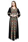 ARAB ATEEK ABAYA-Women's Abaya-Embroidered Forsan Silk-Islamic Abaya-Clothing-Modest Clothing for Muslim Women