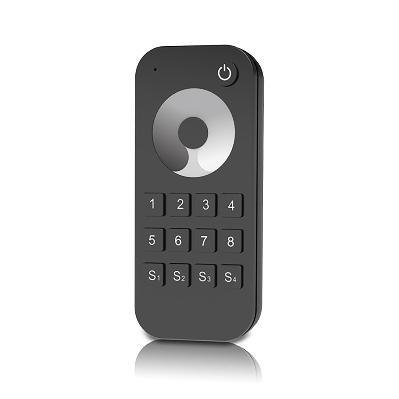 8 Zone 2.4GHz RF Dimming Remote Control for Single Colour LED Strip Lights (2xAAA Batteries) RT8
