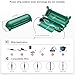 iwillink 2 Pack Outdoor Extension Cord Cover Waterproof - Weatherproof Electrical Connection Box for Outdoor Outlet, Plug, Socket, Christmas Holiday Decoration, Power Tool, Green