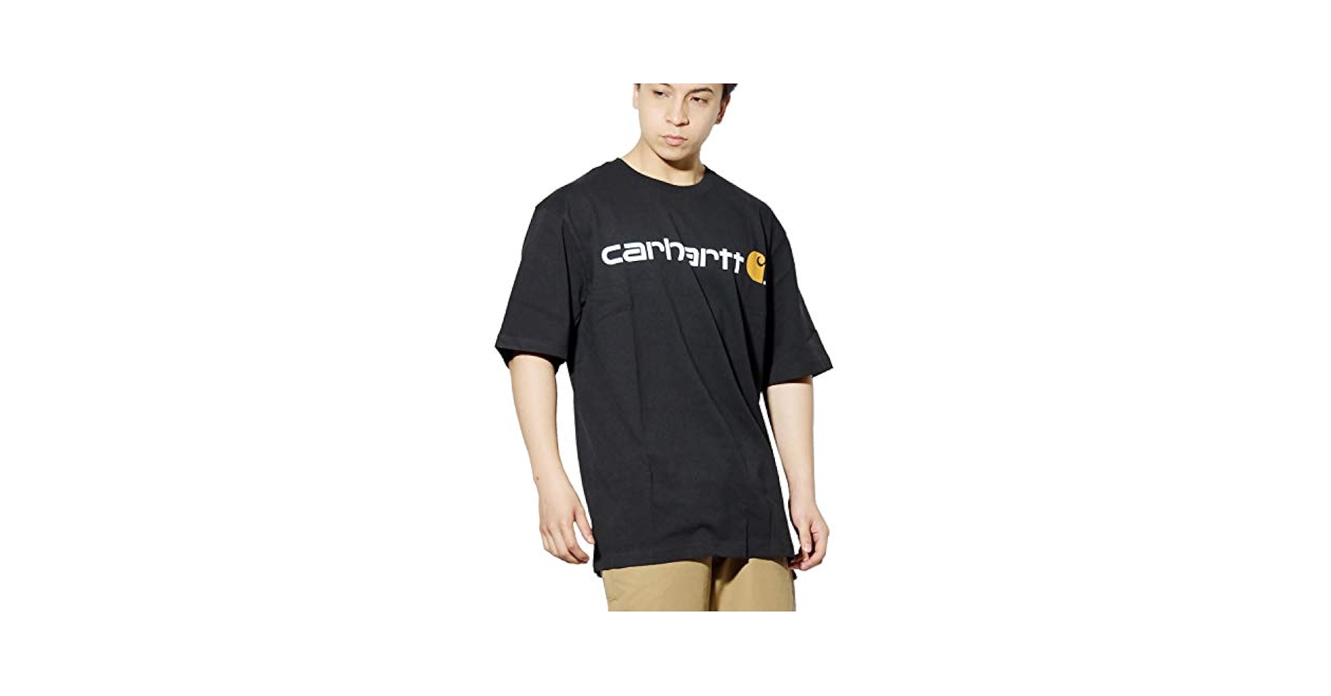 Amazon | [カーハート] Tシャツ メンズ 大きいサイズ ロゴ