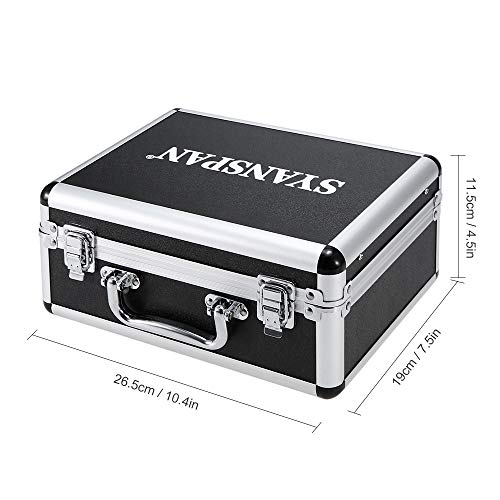 Tidyard Monitor LCD portátil de 9 polegadas grande 1000TVL à prova d'água, kit de câmera subaquátic