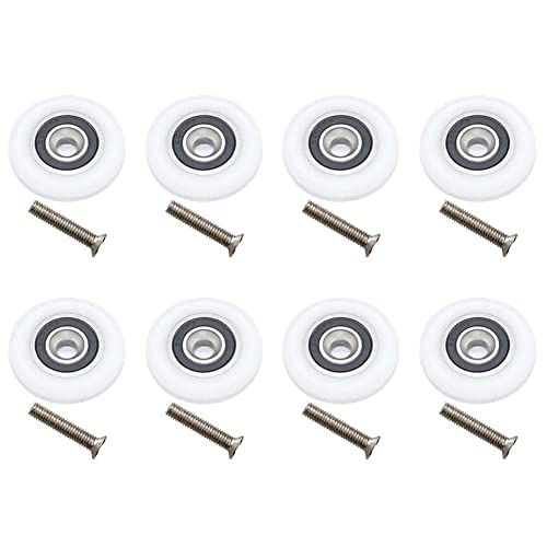Può essere utilizzato ovunque: guide per pareti doccia, cabine massaggio, vasche da bagno, vasche idromassaggio e anche per complementi d'arredo. Assicurati che le porte si aprano facilmente e senza intoppi con le nostre guide. Sostituisci il tuo sistema rotto con rulli doccia di qualità.