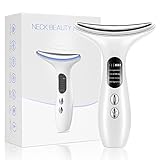 AmazValue Global EMS Face Lifting Device – LED Light Therapy Facial Massager for Anti-Aging, Wrinkle Reduction & Skin Tightening – 4 Modes, 3 Intensities, USB Rechargeable – Face/Neck Beauty Tool