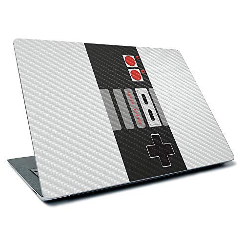 Image of MightySkins Carbon Fiber Skin for Microsoft Surface Laptop 3 13.5 inch (2019) - Retro Gamer 3 | Textured Carbon Fiber Finish | Easy to Apply, Remove, and Change Styles | Made in The USA
