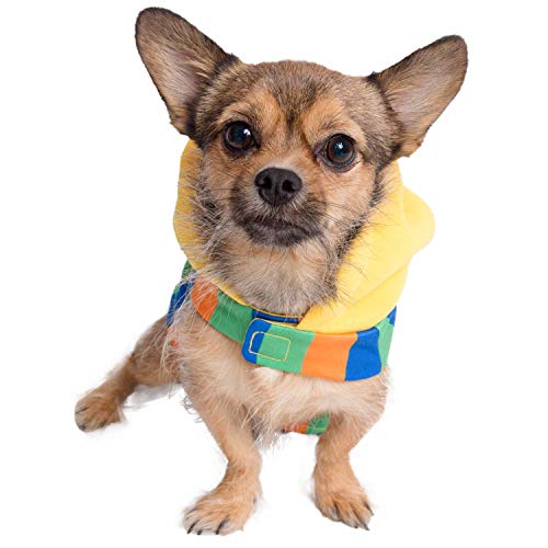 Pet Krewe Medium Bert Costume - Sesame Street Bert Dog Costume - Fits Small, Medium, Large and Extra Large Pets -Perfect for Halloween, Christmas Holiday, Parties, Photoshoots, Gifts for Dog Lovers