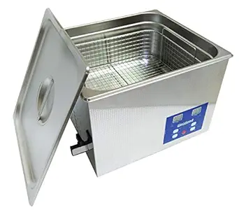 Unident Stainless Steel 15 Litre Ultrasonic Cleaner with Heater