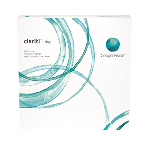 Clarity 1 Day - Lentes de contacto esféricas diarias (R 8.6 / D 14.1 / -4.25 Diop), Pack de 90 uds.