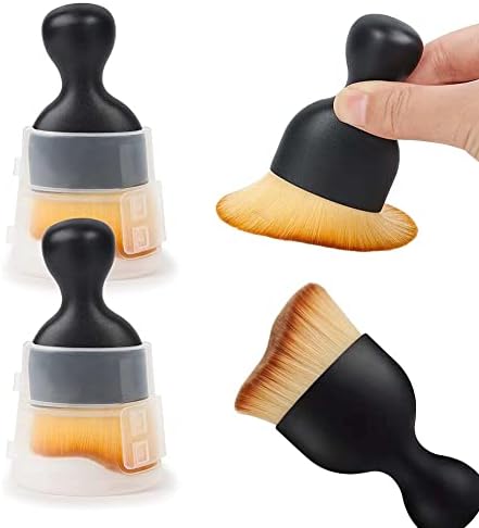 2 Auto-Detailpinsel 17+24cm - Reinigungspinsel Für Innenraum