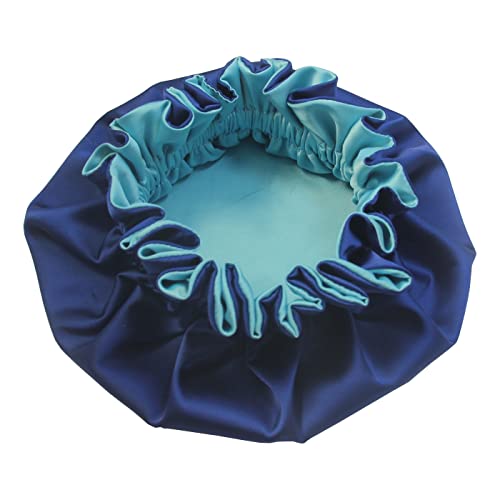 Image of AKISS Baby Infant Newborn Toddler Satin Silk Hair Bonnet for Baby Girl Boy Sleeping Kids Cap Hat