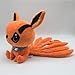 Naruto Shippuden Peluche Giocattolo morbido Kurama Kyuubi Peluche Doll da nove Tales Fox Un nuovo anno regalo per un bambino 25 cm