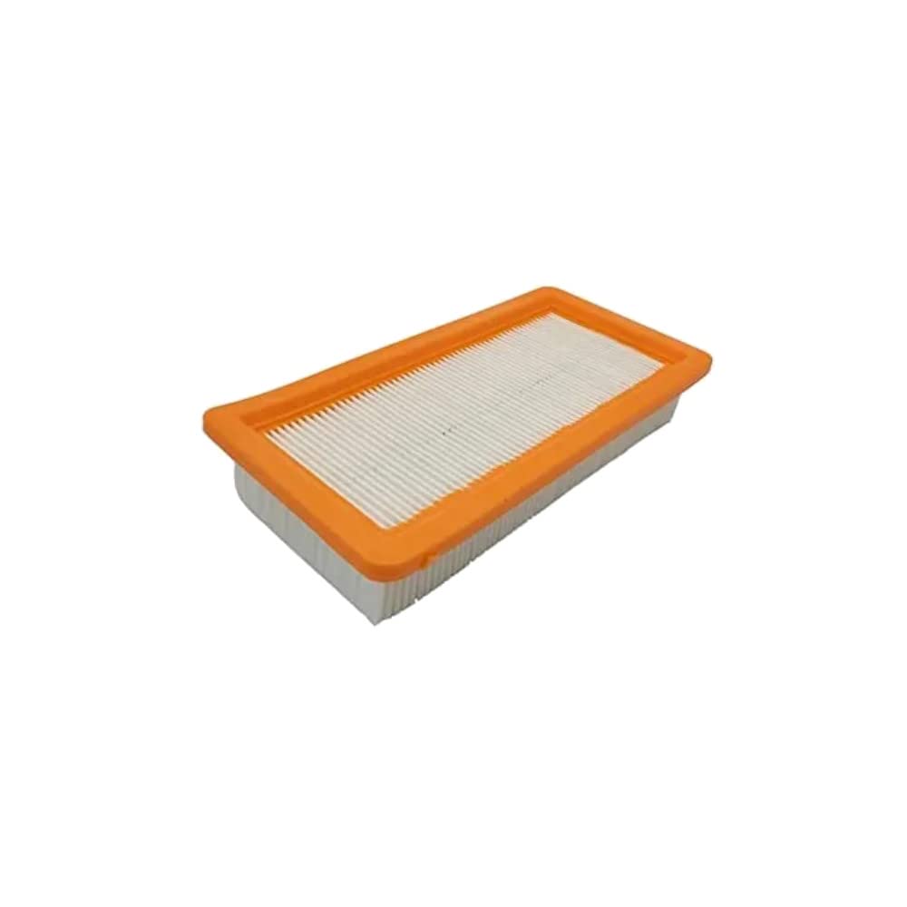 MisterVac Filtro Sostitutivo A Lamelle Per Kärcher WD 7.200 – 1 Pezzo Con Griglia Di Supporto, Per Aspirazione A Secco Classe L/M