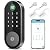 Keyless Entry Fingerprint Deadbolt Smart Lock: Sifely Digital Front Door Keypad with App Control, Electronic/Electric Deadbolt with Fingerprint & Code Access, Auto Locking, Easy to Install (Black)