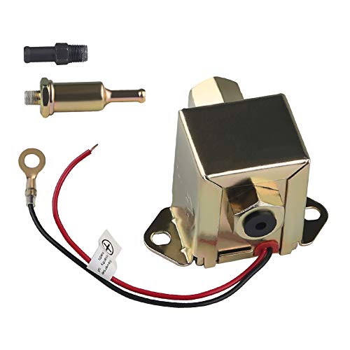 Amazon | 汎用 12V 電磁 燃料ポンプ フューエルポンプ