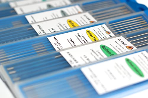 10x Wolframelektroden zum WIG Schweißen Wolframnadeln 175mm (10x Grau 1,6mm) Cover