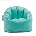 Big Joe Milano Beanbag Chair Mint Plush
