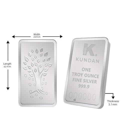 Image of One Troy Ounce Silver Bar 31.1g KR367 (999.9)