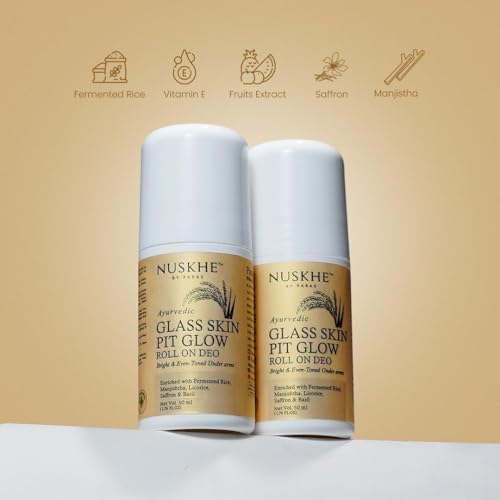 Image of Nuskhe By Paras Pit Glow Roll-On Deo (Pack of 3)