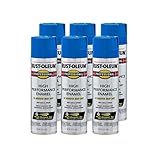 Rust-Oleum 7524838-6PK Professional High Performance Enamel Spray Paint, 15 oz, Gloss...