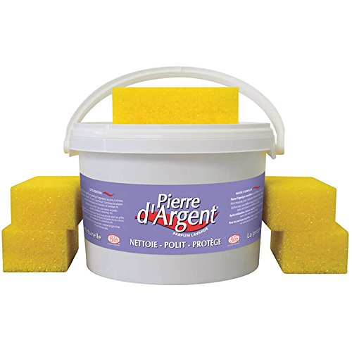 Pierre d'Argent Lavande 4kg - Pierre blanche naturelle de nettoyage Parfum Lavande