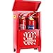 Green First Aid Kit Inside Red Fire Extinguisher Inside Stickers 4 Inch Safety Sign-Adhesive First Aid Kit Sign Decals UV Resistant 8 Pcs Industrial Safety Warning Decal for Trucks or Equipment
