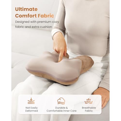 BOB AND BRAD Back Massager with Heat, EZBack Corded Neck Massager Back Massager for Pain Relief Deep Tissue, Shiatsu Back Shoulder and Neck Massager, Massage Pillow for Full Body, Gifts for Women Men - Image 9