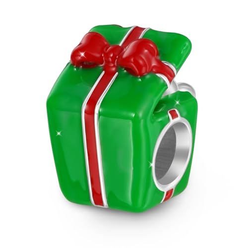 Image of GNOCE Christmas Charm Silver Plated & Sterling Silver Bracelet Gift