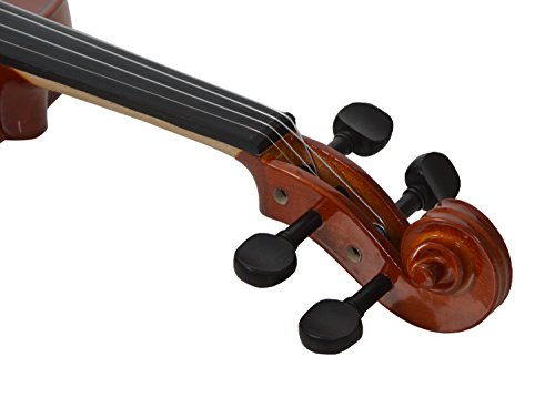 Image of Parrot Nakoda Music 4-Strings Parrot Violin, Right Handed, Brown, With Case