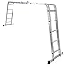 MAXCRAFT Escalera multifunción 6 en 1 de aluminio (5,92 m)