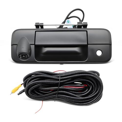 Image of Nakkaa Backup Camera Replacement Compatible with 2007-2013 Tundra Rear View Camera Tailgate Handle w /Wide-Angle Lens Backup Camera for Plug & Play Install, Replaces GAH010026