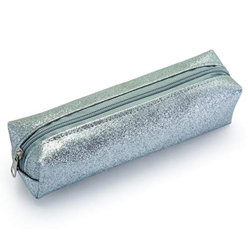 Estojo Glitter Prateado