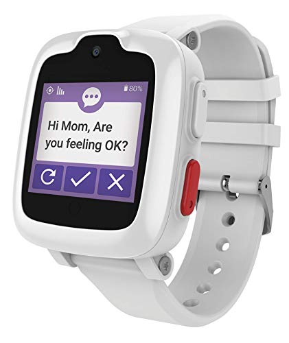 Freedom Guardian Mobile Watch Senior Medical Alert System by Medical Guardian™ - GPS Location Bracelet, Senior Alert, 24/7 Alert Button for Seniors, Nationwide AT&T Cellular (1 Month Free) (White)